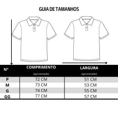 Camisa Polo Masculina Moiadeiros Caqui Com Logo Bordada Em Bege REF: CPM2046