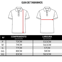 Camisa Polo Masculina Texas Farm New Style Cinza Claro Bordado Preto REF:CPM016