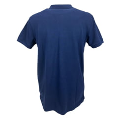 Camisa Polo Masculina TXC Manga Curta Regular Piquet Azul Marinho Ref:6920
