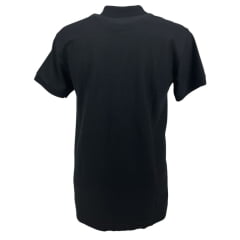 Camisa Polo Masculina TXC Manga Curta Regular Piquet Preto Logo Bege Ref:6930-0002