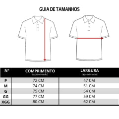 Camisa Polo Masculina TXC Piquet Regular Manga Curta Marrom Escuro Bordado Em Ocre Ref:69135