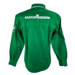 Camisa Radade Manga Longa Bordada Team Series Riders Verde