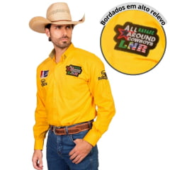 Camisa Masculina Radade Amarela LNR - Ref: ML LNR