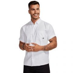 Camisa Masculina TXC ML Custom Branco  - REF: 2786c