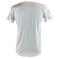 Camiseta Masculina Ariat Manga Curta Branco Com Logo Ferradura Colorida