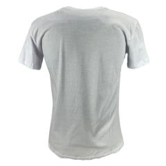 Camiseta Masculina Ariat Manga Curta Branco Com Logo Ferradura Preto