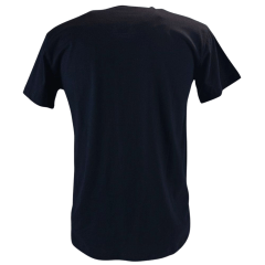 Camiseta Masculina Ariat Manga Curta Preto Com Logo Branco E Verde Limão