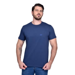 Camiseta Masculina BF///MS Manga Curta Básica Origem BF Azul Marinho Ref:CB111