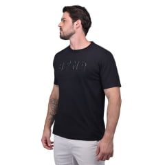 Camiseta Masculina BFMS Manga Curta Logo Bordada - Ref. CST 06