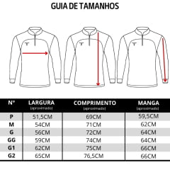 Camiseta Masculina BRK Agro Camuflada Verde Long Horn UV50+ Manga Longa Com Ziper Na Gola REF:C01850