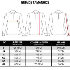Camiseta Masculina BRK Básica Preta Com UV50+ Manga Longa Logo Estampado Zíper Na Gola REF:C01023
