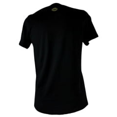 Camiseta Masculina Copenhagen Preta Manga Curta Logo Branca R: 8666