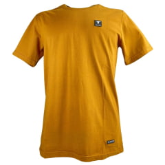 Camiseta Masculina Laço Forte Básica Com Aplique Manga Curta Ref:40101