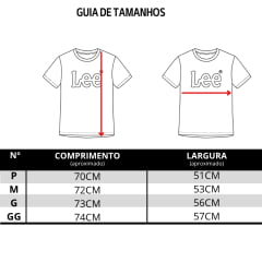 Camiseta Masculina Lee T-Shirt Básica Marrom Malha Penteada Manga Curta REF:5033L