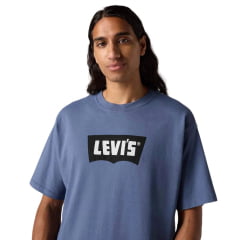 Camiseta Masculina Levi's Azul Ref:000RY 0007