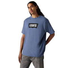 Camiseta Masculina Levi's Azul Ref:000RY 0007