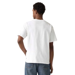 Camiseta Masculina Levi's Branco Manga Curta Estampada Ref:294911848