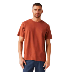 Camiseta Masculina Levi's Manga Curta Básica Laranja Terra REF: LB0020194