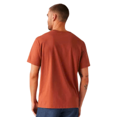 Camiseta Masculina Levi's Manga Curta Básica Laranja Terra REF: LB0020194