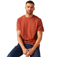 Camiseta Masculina Levi's Manga Curta Básica Laranja Terra REF: LB0020194