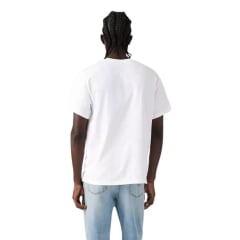 Camiseta Masculina Levi's Manga Curta Branco Gelo Cavaleiros REF: 161431946