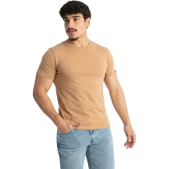 Camiseta Masculina Levi's Manga Curta Marrom Areia Básico Ref: LB0020263