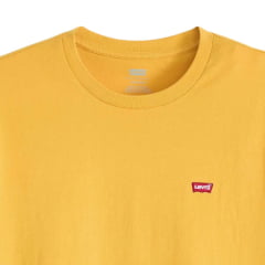Camiseta Masculina Levi's Mostarda Manga Curta Ref:LB0020222