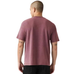 Camiseta Masculina Levi's Red Tab Vintage Tee Manga Curta Vinho Ref:A06370178