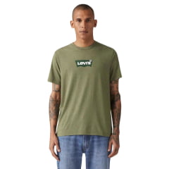 Camiseta Masculina Levi's Verde Escuro Ref;224911847