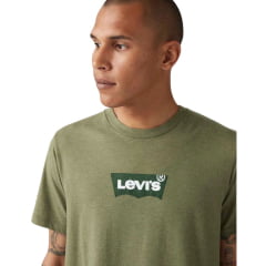 Camiseta Masculina Levi's Verde Escuro Ref;224911847