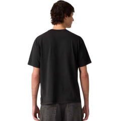 Camiseta Masculina Levi's Vintage Graphic Preta Logo Branco REF:LB0013360