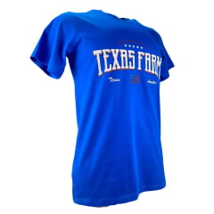 Camiseta Masculina Texas Farm Manga Curta Estampa Texas Austin Ref:CM282 - Escolha a cor