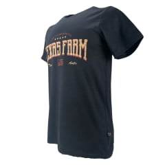 Camiseta Masculina Texas Farm Manga Curta Estampa Texas Austin Ref:CM282 - Escolha a cor