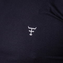 Camiseta Masculina Texas Farm Manga Curta Preta Com Estampa Pequena Off White - Ref:CM710