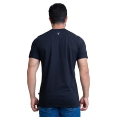 Camiseta Masculina Texas Farm Manga Curta Preto Logo Off White Ref:CM630