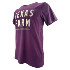 Camiseta Masculina Texas Farm Manga Curta Ref:CM387 - Escolha a cor