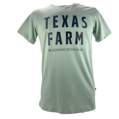 Camiseta Masculina Texas Farm Manga Curta Ref:CM387 - Escolha a cor