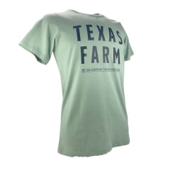 Camiseta Masculina Texas Farm Manga Curta Ref:CM387 - Escolha a cor