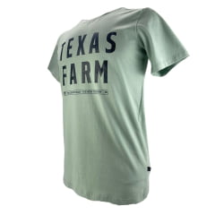 Camiseta Masculina Texas Farm Manga Curta Ref:CM387 - Escolha a cor