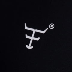 Camiseta Masculina Texas Farm Manga Longa UV50+ Preto Com Logo Pequeno Branco - REF:UVM009