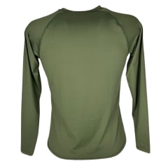 Camiseta Masculina Texas Farm Manga Longa Verde Militar UV50+ R: UVM006