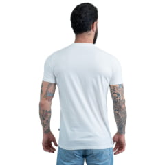 Camiseta Masculina Texas Farm Off White Manga Curta Com Logo Aplicada USA Ref:CM552