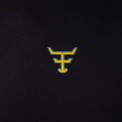 Camiseta Masculina Texas Farm Oversized Preto Estampa Verde E Ouro Nas Costas Ref:CM0003 COPA 2026