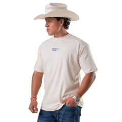 Camiseta Masculina Texas Farm Oversized Raiz Do Campo Off White Estampa Nas Costas Ref:CM0002 COPA 2026