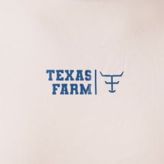 Camiseta Masculina Texas Farm Oversized Raiz Do Campo Off White Estampa Nas Costas Ref:CM0002 COPA 2026