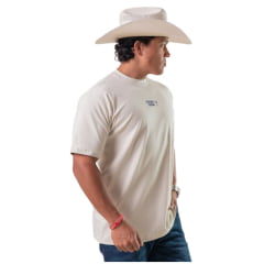 Camiseta Masculina Texas Farm Oversized Raiz Do Campo Off White Estampa Nas Costas Ref:CM0002 COPA 2026