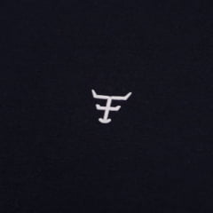 Camiseta Masculina Texas Farm Plus Size Manga Curta Preta Com Logo Pequeno Off White Ref: CM143