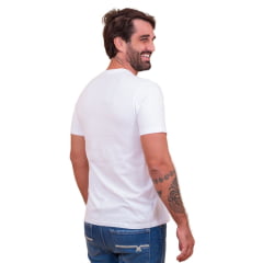 Camiseta Masculina TXC Branca Regular Custom Manga Curta Ref. 192194