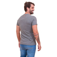 Camiseta Masculina TXC Cinza Escuro Regular Classic Manga Curta Ref. 192272