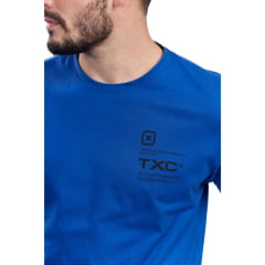 Camiseta Masculina TXC Classic Azul Manga Curta - Ref 191913